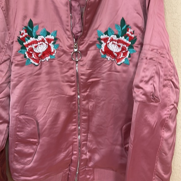 WEIV DOGTOWN EMBROIDERED BOMBER full zip jacket size Small men’s XL womans - Picture 6 of 8